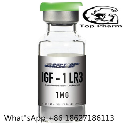 Igf-1 LR3 CAS 170851-70 λυοφιλοποιημένο σκονών πεπτίδιο ορμονών μαζικής ανθρώπινο αύξησης μυών αύξησης αδύνατο για Bodybuilding
