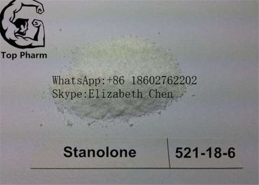 Σκόνη CAS 521-18-6 5alpha-Androstan-17-Ol-3-μια άσπρη κρυστάλλινη σκόνη 99%purity τεστοστερόνης Stanolone