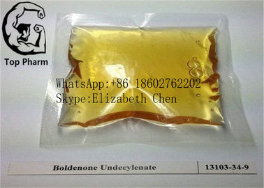Κίτρινο υγρό κίτρινο υγρό 99%purity Boldenone Undecyle Bodybuilder στεροειδών CAS 13103-34