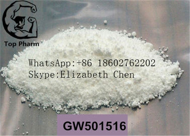 99.9% αγνότητα GW-501516 Cardarine   CAS: 317318-70-0 Bodybuilding   Άσπρη χαλαρή λυοφιλοποιημένη σκόνη.