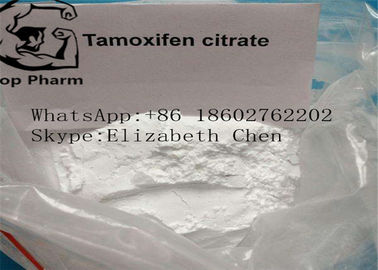 Άσπρη σκόνη Tamofen Nolva κιτρικού άλατος Tamoxifen στεροειδών αυξήσεων CAS 54965-24-1 αρσενική