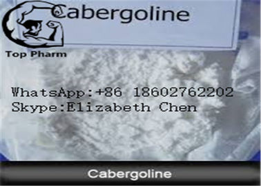 CAS 81409-90-7 μυών οικοδόμησης στεροειδών άσπρη σκόνη μεσαζόντων Cabergoline φαρμακευτική